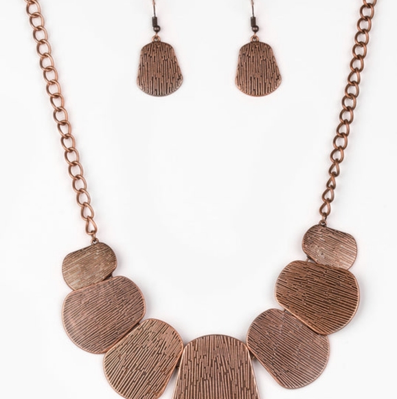 Cave the Day Necklace & Earring Set - Picture 2 of 3